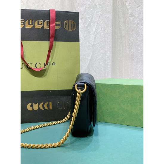 Gucci GG Marmont Matelasse Chain Mini Bag