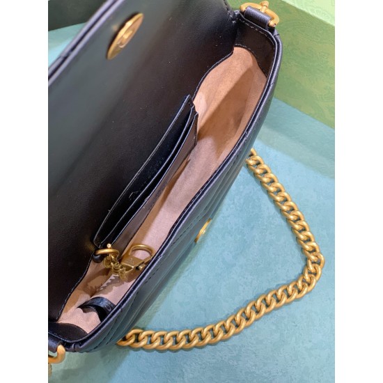 Gucci GG Marmont Matelasse Chain Mini Bag