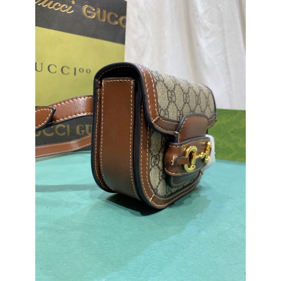 GUCCI HORSEBIT 1955 MINI ROUNDED BAG