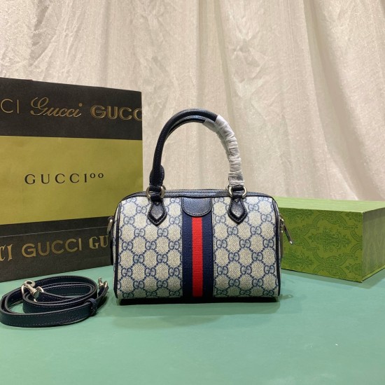 Gucci OPHIDIA GG SMALL TOP HANDLE BAG