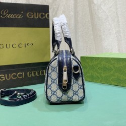 Gucci OPHIDIA GG SMALL TOP HANDLE BAG