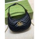 Gucci GG MARMONT HALF-MOON-SHAPED MINI BAG