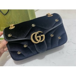 Gucci GG MARMONT SMALL SHOULDER BAG Style ‎443497 FACK2 1000