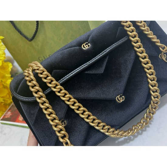 Gucci GG MARMONT SMALL SHOULDER BAG Style ‎443497 FACK2 1000