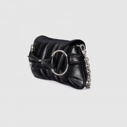 GUCCI HORSEBIT CHAIN SMALL SHOULDER BAG - Style ‎764339 AACU1 1000