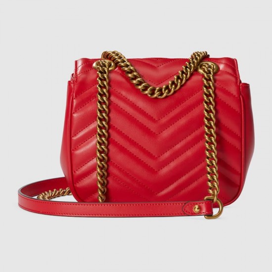 GG MARMONT MINI SHOULDER BAG - Style ‎739682 AABZC 6832