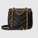 GG MARMONT MINI SHOULDER BAG - Style ‎739682 AABZC 1000