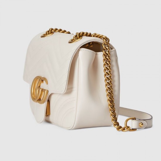 GG MARMONT MINI SHOULDER BAG - Style ‎739682 AABZC 9022