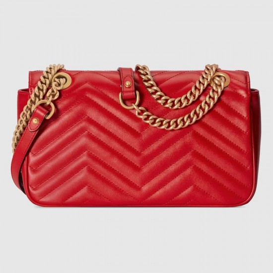 GG MARMONT SMALL SHOULDER BAG - Style ‎443497 AABZC 6832