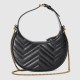 GG MARMONT HALF-MOON-SHAPED MINI BAG - Style ‎699514 DTDHT 1000