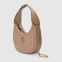 GG MARMONT HALF-MOON-SHAPED MINI BAG - Style ‎699514 DTDHT 5729