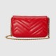 GG MARMONT LEATHER SUPER MINI BAG - Style ‎476433 DTDHT 6832