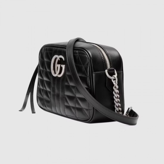 GG MARMONT SMALL SHOULDER BAG - Style ‎447632 UM8BN 1000