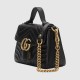 GG MARMONT MINI TOP HANDLE BAG - Style ‎547260 DTDIT 1000