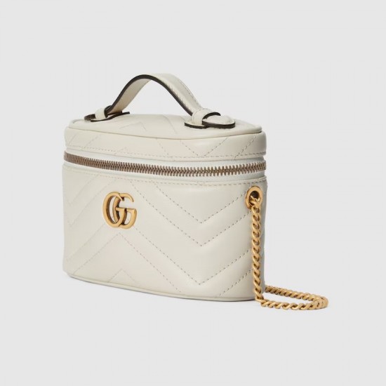 GG MARMONT MINI TOP HANDLE BAG - Style ‎699515 DTDHT 9022