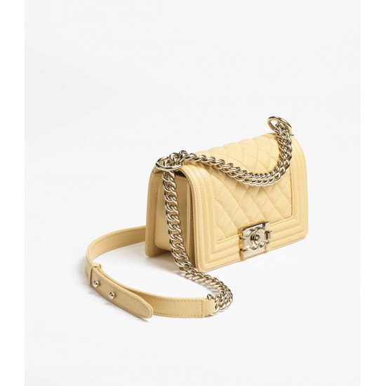 SMALL BOY CHANEL HANDBAG - A67085 B06643 NQ387