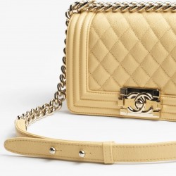 SMALL BOY CHANEL HANDBAG - A67085 B06643 NQ387