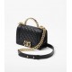 BOY CHANEL FLAP BAG WITH HANDLE - A94805 B13694 94305