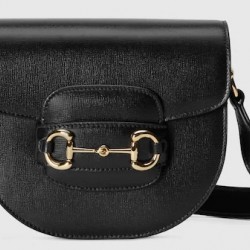 GUCCI HORSEBIT 1956 MINI ROUNDED BAG - Style ‎760191 1AAQD 1000