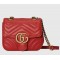 GG MARMONT MINI SHOULDER BAG - Style ‎739682 AABZC 6832