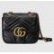 GG MARMONT MINI SHOULDER BAG - Style ‎739682 AABZC 1000