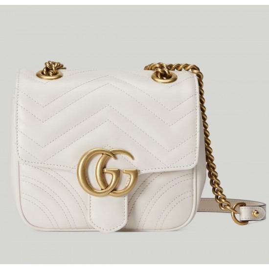 GG MARMONT MINI SHOULDER BAG - Style ‎739682 AABZC 9022