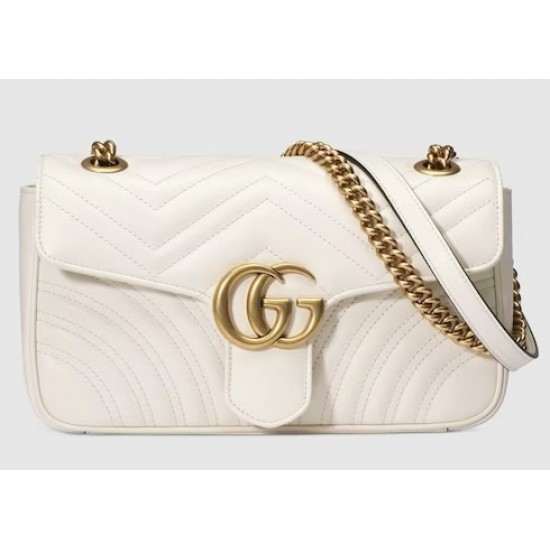 GG MARMONT SMALL SHOULDER BAG - Style ‎443497 DTDIT 9022