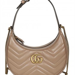 GG MARMONT HALF-MOON-SHAPED MINI BAG - Style ‎699514 DTDHT 5729