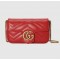 GG MARMONT LEATHER SUPER MINI BAG - Style ‎476433 DTDHT 6832