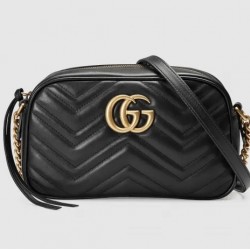 GG MARMONT SMALL SHOULDER BAG - Style ‎447632 DTD1T 1000