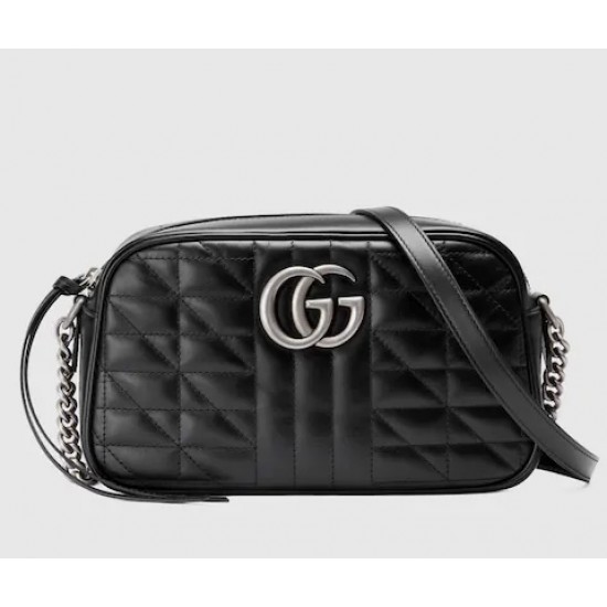 GG MARMONT SMALL SHOULDER BAG - Style ‎447632 UM8BN 1000