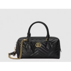 GG MARMONT SMALL TOP HANDLE BAG - Style ‎746319 AABZB 1000