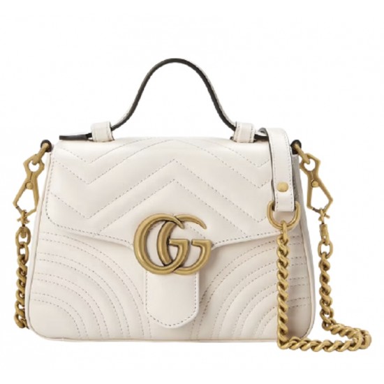 GG MARMONT MINI TOP HANDLE BAG - Style ‎547260 DTDIT 9022