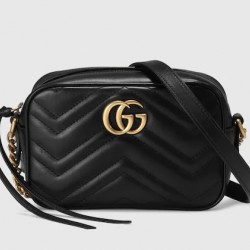 GG MARMONT MINI SHOULDER BAG - Style ‎448065 DTD1T 1000