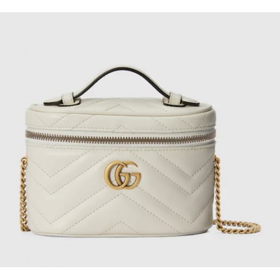 GG MARMONT MINI TOP HANDLE BAG - Style ‎699515 DTDHT 9022