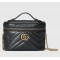 GG MARMONT MINI TOP HANDLE BAG - Style ‎699515 DTDHT 1000