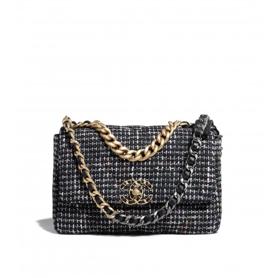 CHANEL 19 HANDBAG - AS1160 B13379 NO618