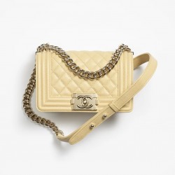 SMALL BOY CHANEL HANDBAG - A67085 B06643 NQ387