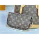  LOUIS VUITTON Petit Bucket PM Monogram Canvas