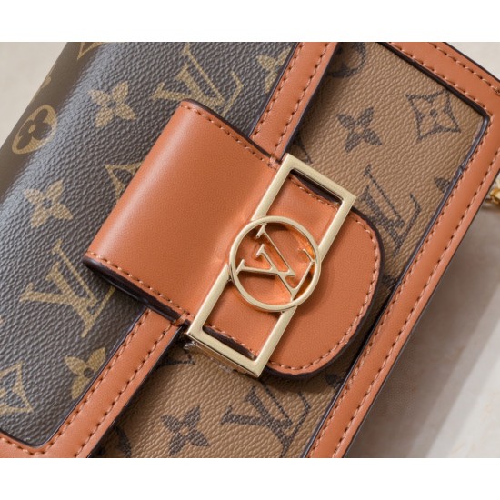 Louis Vuitton Mini Dauphine Monogramed M44580