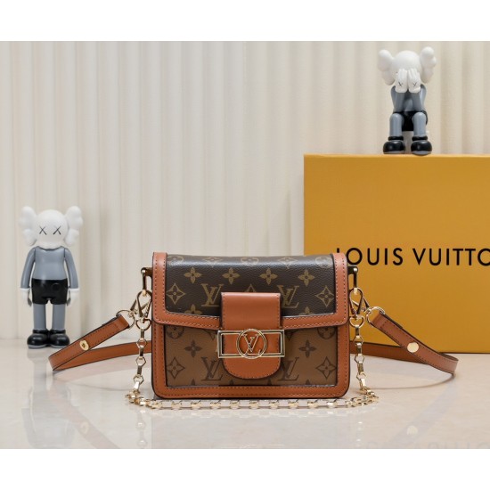 Louis Vuitton Mini Dauphine Monogramed M44580